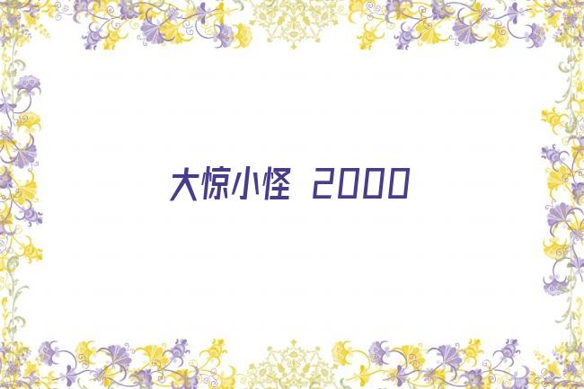 大惊小怪 2000剧照